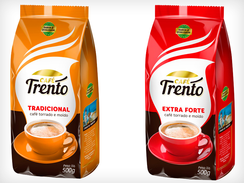Café Trento Tradicional e Extra Forte